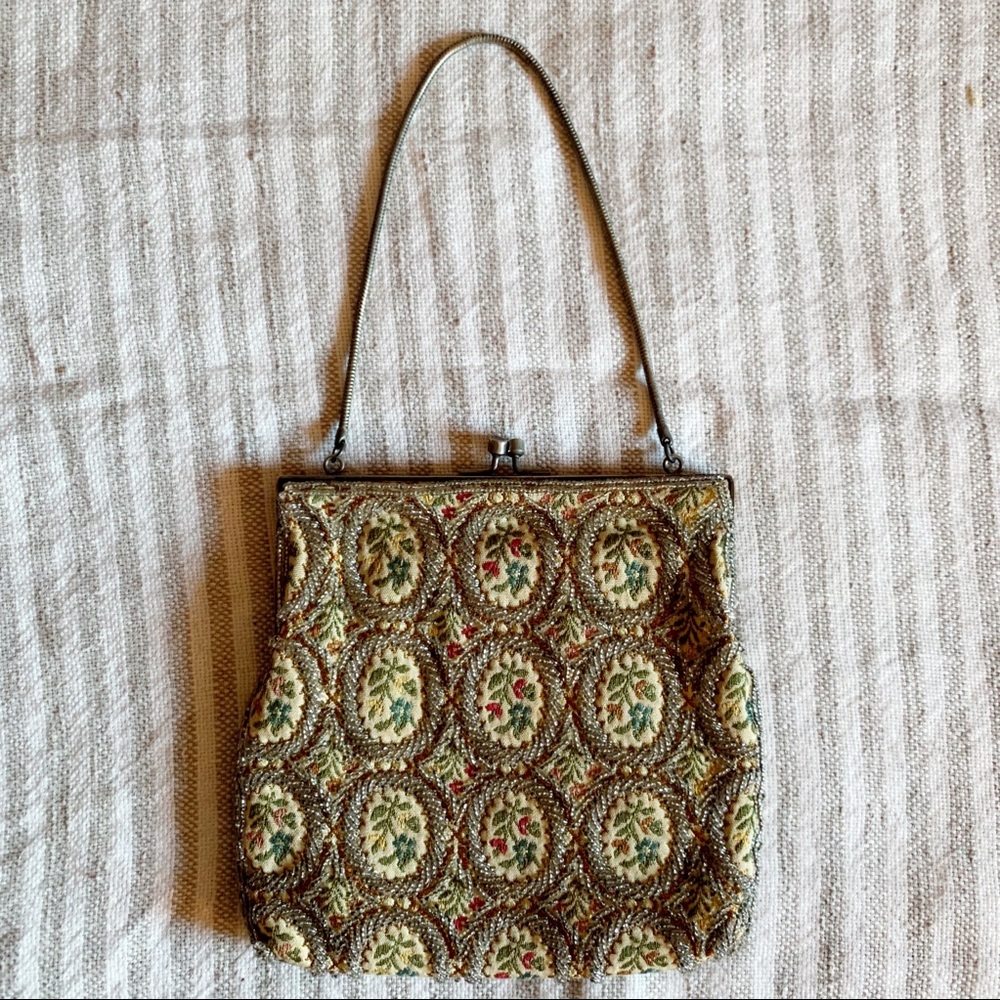 Vintage Beaded Evening Bag